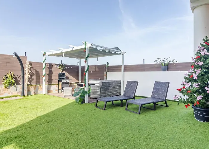 펜션 Samperez Piscina Jardin 5 12 Personas *